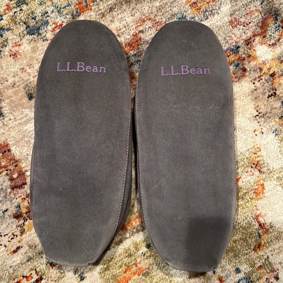 LL Bean Suede slippers - Picture 2 of 4